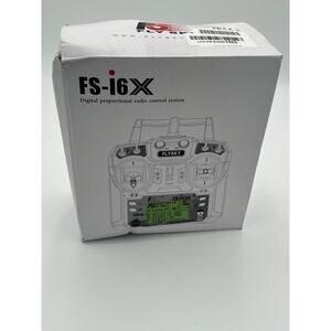 Flysky FS-i6X 2.4G 6CH Transmitter TX For Fixed-wing Glider Multi-axis RC Drone